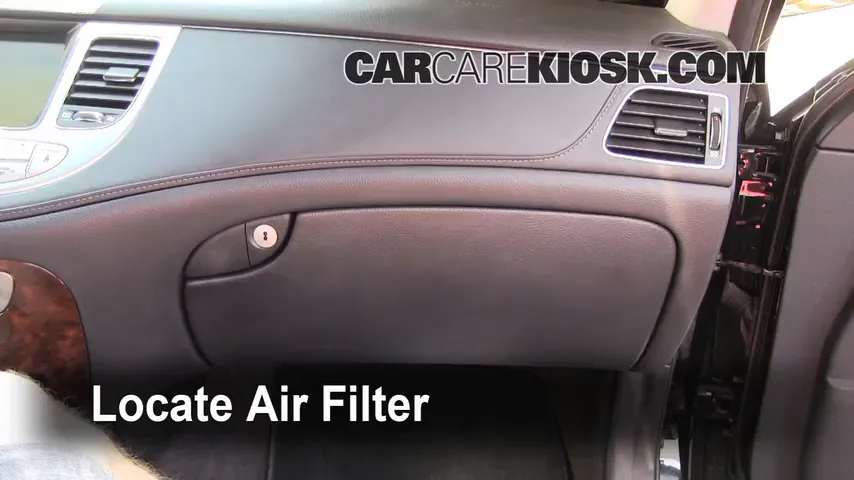 2009 Hyundai Genesis 4.6 4.6L V8 Air Filter (Cabin)
